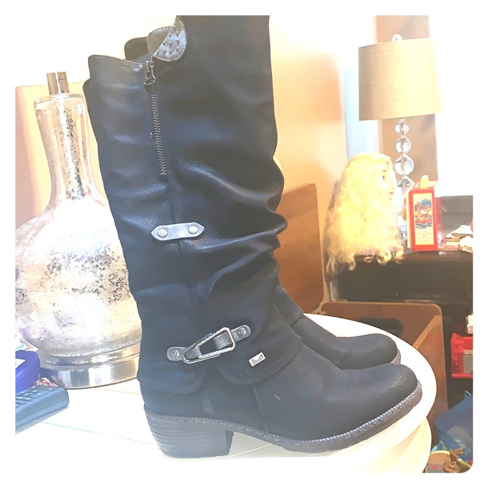 Rieker Bernadette 52 black winter boot 40